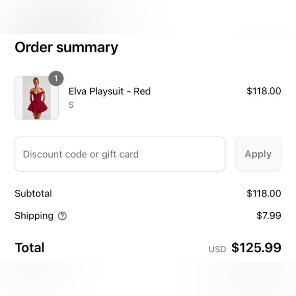 Babyboo Elba Playsuit Chic Off-Shoulder Red Mini Dress - Picture 10 of 10